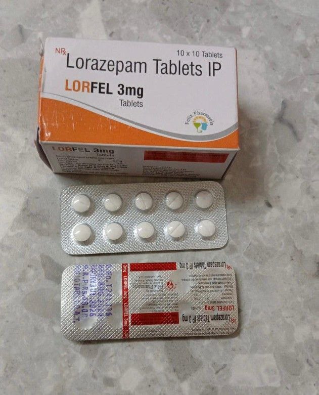 3mg Lorazepam Tablets
