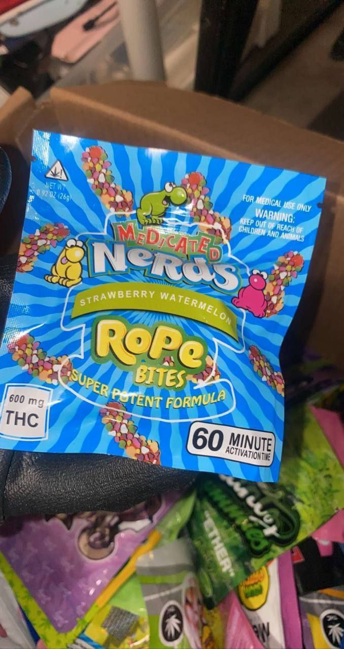 600mg Nerds Rope Bite Gummies
