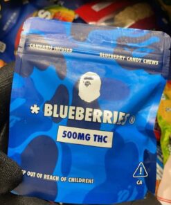 500mg Blueberries Gummies