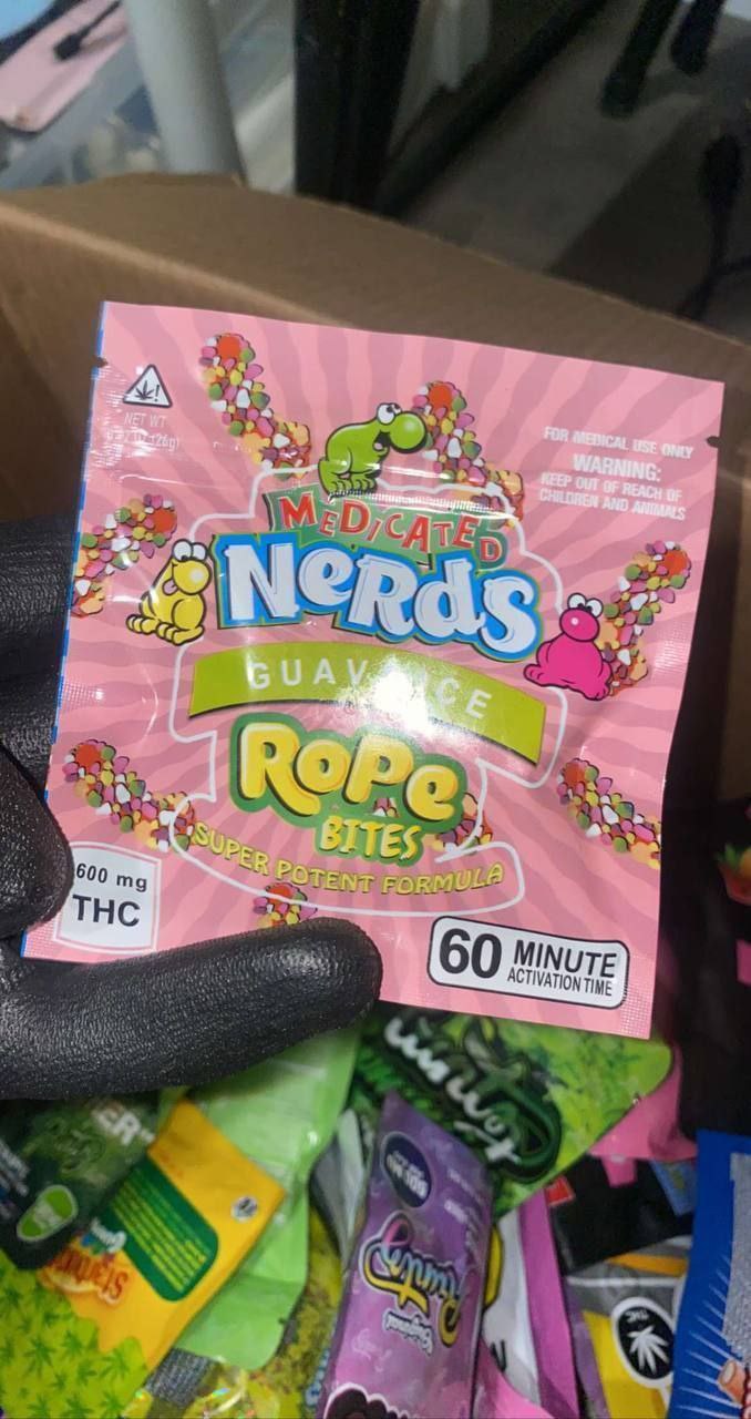 600mg Nerds Rope Bite Gummies - Image 2
