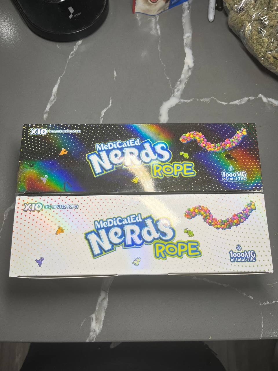 1000mg Nerds Rope Bites Gummies - Image 2