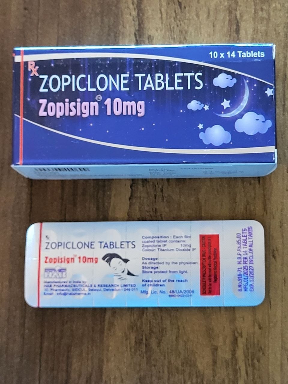 10mg Zopiclone