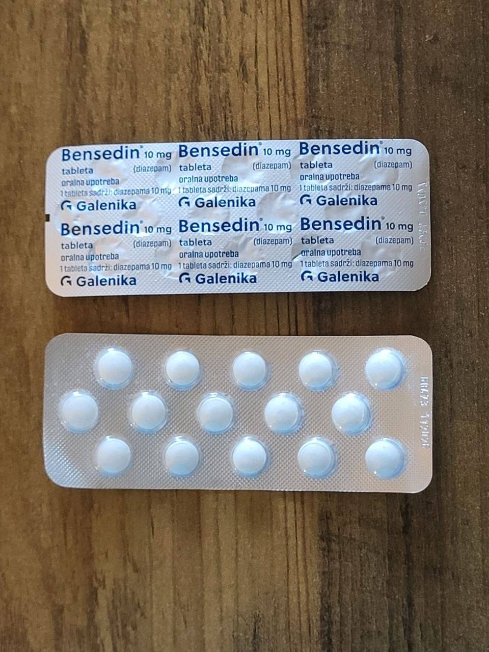 10mg Galenika Bensedin Diazepam